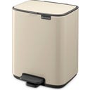 brabantia Bo Pedal Bin, 7L - Soft Beige