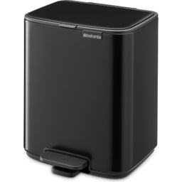 brabantia Bo Pedalsoptunna, 7L - Matt Black
