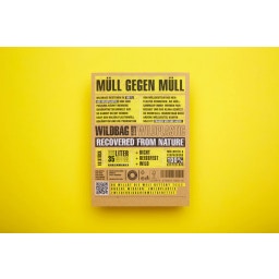 WILDPLASTIC Wildbag Müllbeutel 35 L - 12 Beutel