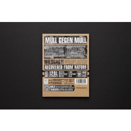 WILDPLASTIC Wildbag Schwerlast Müllbeutel 120 L - 10 Beutel