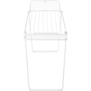 brabantia HangOn Laundry Rack, 18 m - White