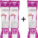 brabantia Rollo de Bolsas de Basura PerfectFit