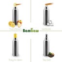 Bambaw Thermosflasche aus Edelstahl 1000 ml - Natural Steel