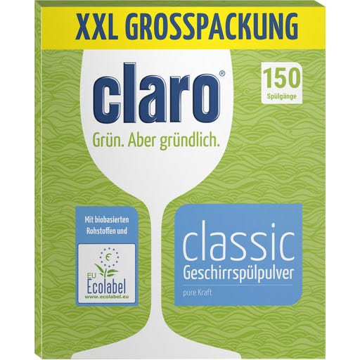 claro ÉCO Poudre Lave-Vaisselle - Classic - 2,70 kg