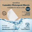 LastObject Laundry Detergent Sheets Sensitive - 18 Stuks