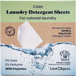 LastObject Laundry Detergent Sheets Color - 18 Stk