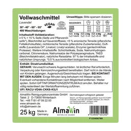AlmaWin Tvättmedel - 25 kg