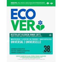 Ecover Lessive en Poudre Concentrée Universelle - 38 WL