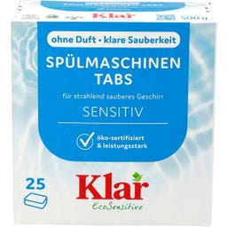 Klar Diskmaskintabs - 25 st