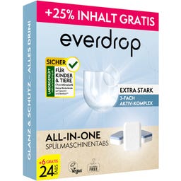 Tabs per Lavastoviglie - All-in-One (24+6 Pezzi)