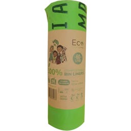Eco Green Living Kompostierbare Abfallsäcke 60 Liter - 10 Stk