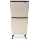 SortUp Hi - Pattumiera per il Riciclo 20 + 25 L - Soft Beige