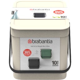 brabantia Abfallbehälter Sort & Go 6 L - Soft Beige