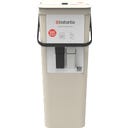 brabantia Sort & Go Recycling-Behälter 40 L - Soft Beige
