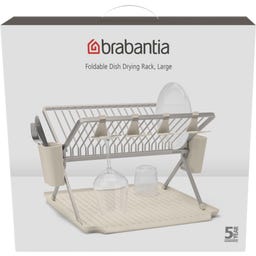 brabantia Grand Égouttoir Pliable SinkSide - Soft Beige