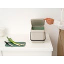 brabantia Abfallbehälter Sort & Go 6 L - Soft Beige
