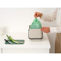 brabantia Abfallbehälter Sort & Go 6 L - Soft Beige