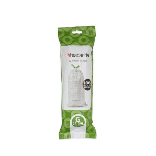 brabantia PerfectFit Müllbeutel - Rollenverpackung - 23 - 30 Liter (G) - 20 Stück