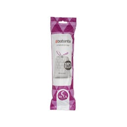 brabantia PerfectFit Garbage Bags - In A Roll - 10-12 L (C) - 20 Pieces
