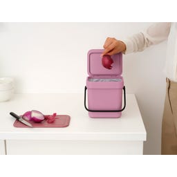 Brabantia Sort & Go kanta za smeće, 3 litre - Lilac Pink