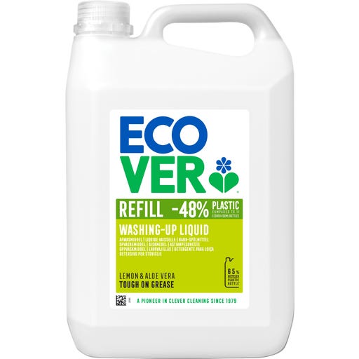 Ecover Detersivo Piatti - Limone e Aloe - 5 L