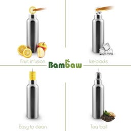 Termos boca od nehrđajućeg čelika 1000 ml - Natural Steel