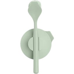 Četka za pranje posuđa s vakuumskim držačem - Jade Green
