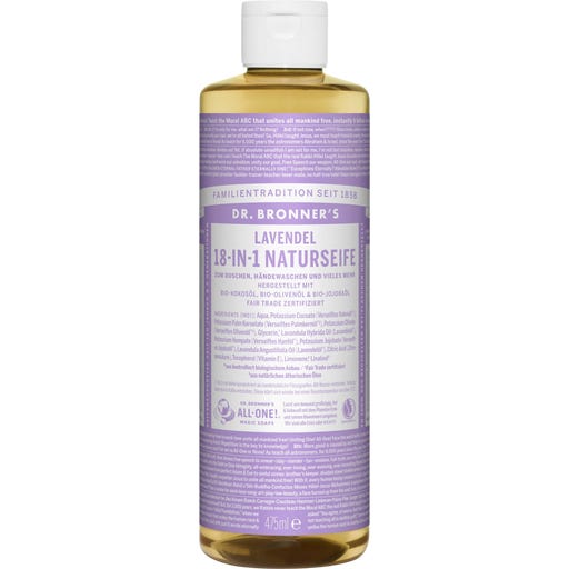 18-in-1 Pure Castile Magic Soap - Lavender - 475 ml
