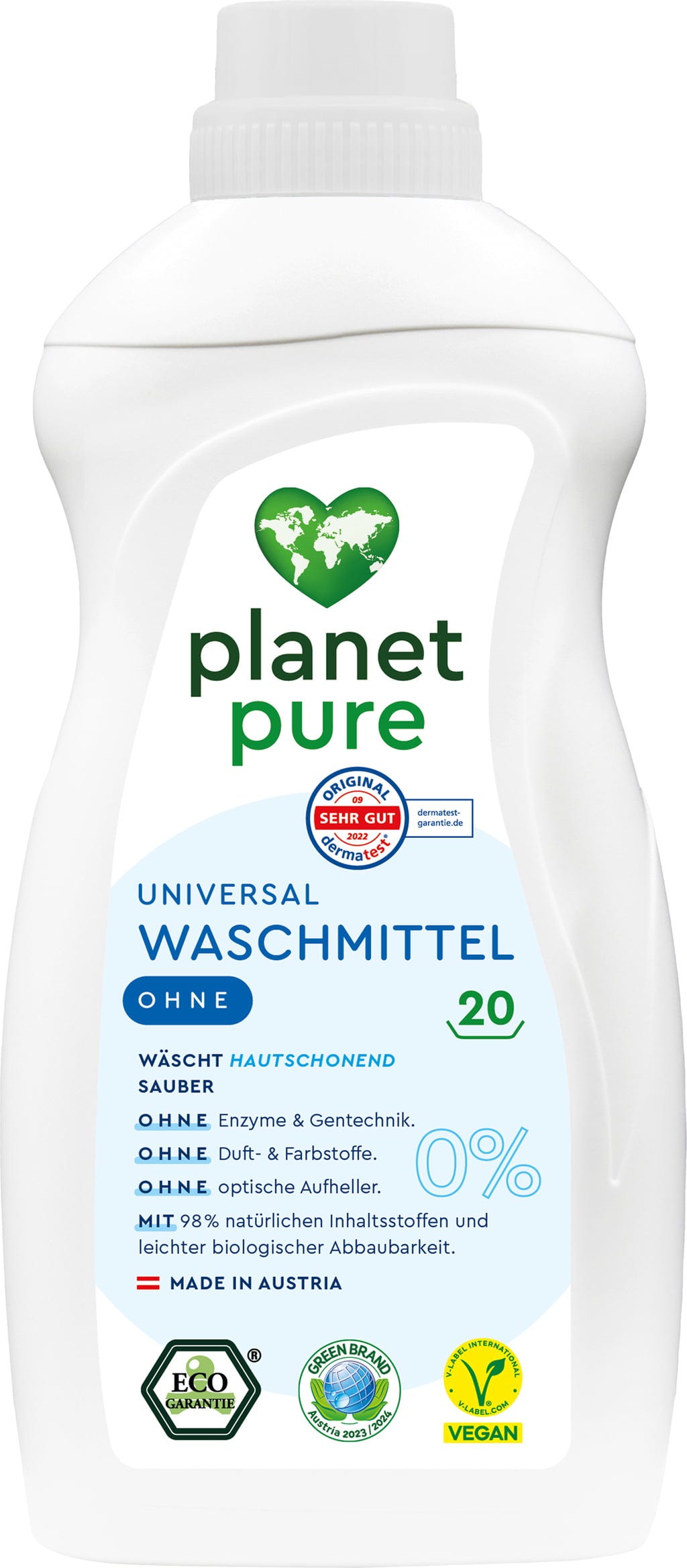PLANET PURE Lessive Liquide Universel 0% - ZÉRO - Boutique en ligne ...