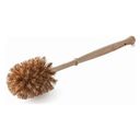 ecoLiving Plastic-Free Toilet Brush - Dark bristles