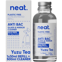 Antibacterial Glass & Mirror Cleaner Concentrated Refill - Yuzu Tea - 30 ml