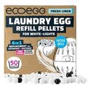 4-in-1 Laundry Egg for White & Lights, 50 Washes - Refill - Fresh Linen